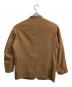ISSEY MIYAKE MEN (イッセイミヤケメン) マオカラーアルパカブレンドウールジャケット ブラウン サイズ:-：18000円