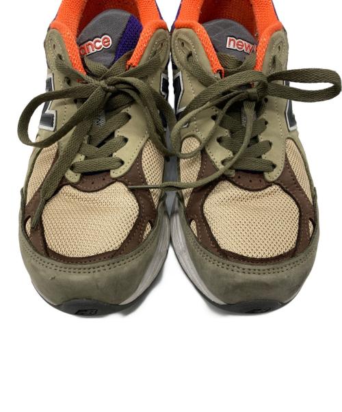 NEW BALANCE（ニューバランス）NEW BALANCE (ニューバランス) M990BT3 グリーン×ブラウン サイズ:26.5ｃｍの古着・服飾アイテム