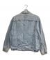 LEVI'S (リーバイス) デニムジャケット インディゴ サイズ:Ⅹlarge：4000円