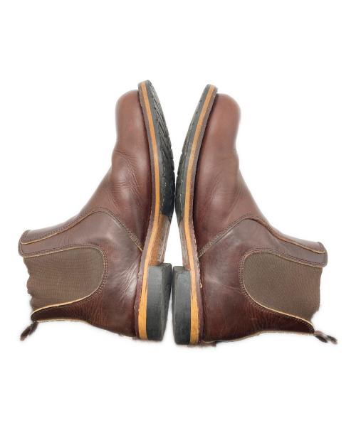 DIAMOND STREET（ダイヤモンドストリート）DIAMOND STREET (ダイヤモンドストリート) サイドゴアブーツ ブラウン サイズ:25の古着・服飾アイテム