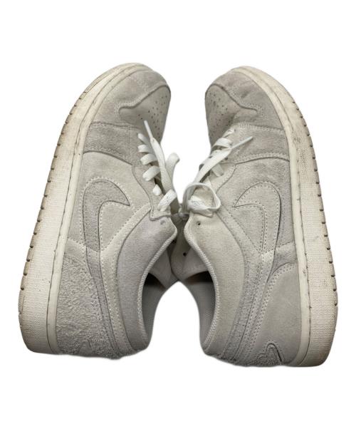 NIKE（ナイキ）NIKE (ナイキ) Air Jordan 1 Lowハイカットスニーカー アイボリー サイズ:27.5cmの古着・服飾アイテム
