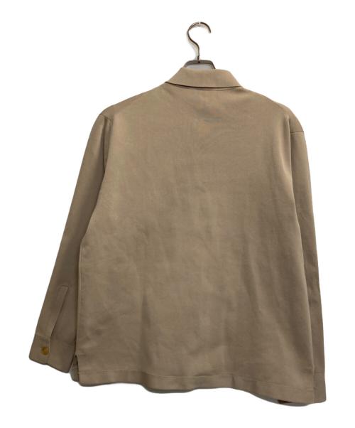 CABAN（キャバン）CABAN (キャバン) ニットシャツ ベージュ サイズ:Ｍの古着・服飾アイテム