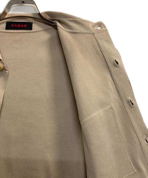 CABAN（キャバン）CABAN (キャバン) ニットシャツ ベージュ サイズ:Ｍの古着・服飾アイテム