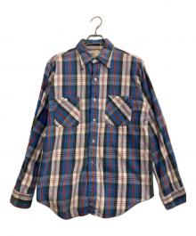 Northway（ノースウェイ）の古着「チェックシャツ」｜レッド×ブルー