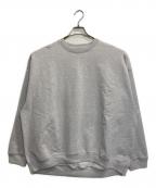 MARKAWAREマーカウェア）の古着「Organic Cotton Heavy Fleece Huge Sweat」｜グレー