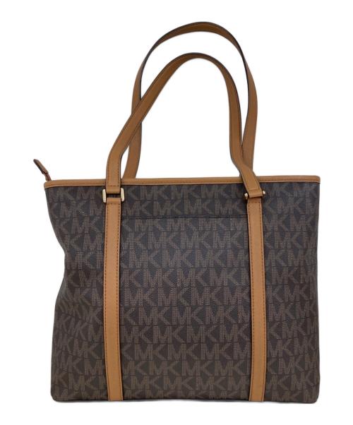 MICHAEL KORS（マイケル・コース）MICHAEL KORS (マイケル・コース) トートバッグ ブラウンの古着・服飾アイテム