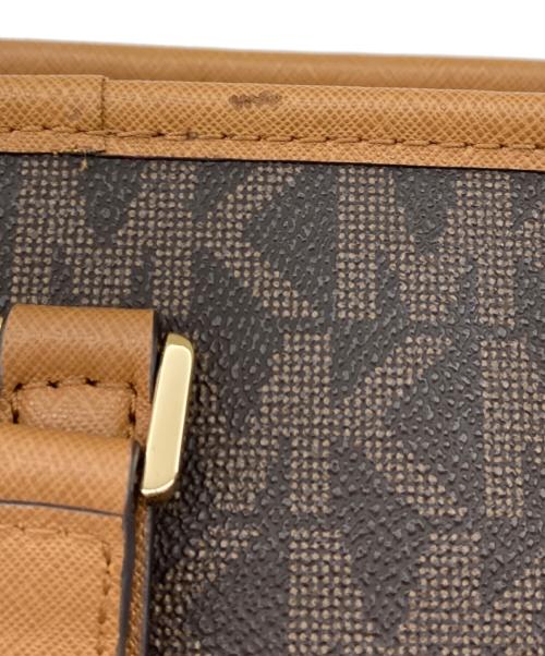 MICHAEL KORS（マイケル・コース）MICHAEL KORS (マイケル・コース) トートバッグ ブラウンの古着・服飾アイテム