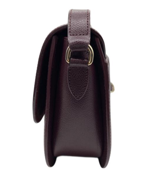 FURLA（フルラ）FURLA (フルラ) 1927 スモールクロスボディバッグ ボルドーの古着・服飾アイテム