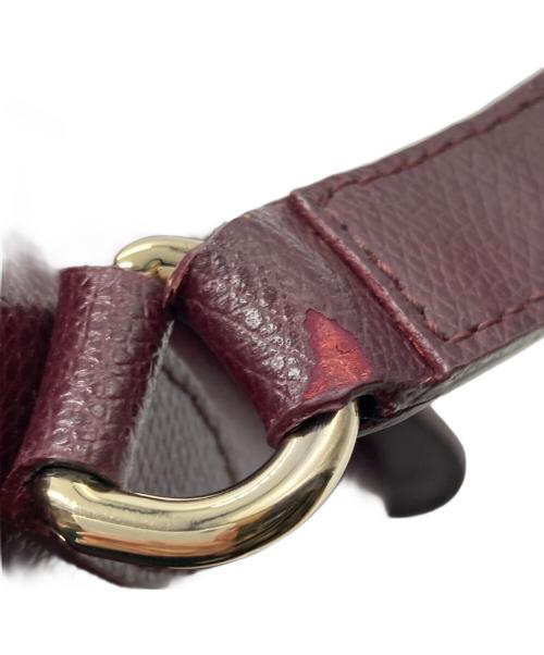 FURLA（フルラ）FURLA (フルラ) 1927 スモールクロスボディバッグ ボルドーの古着・服飾アイテム