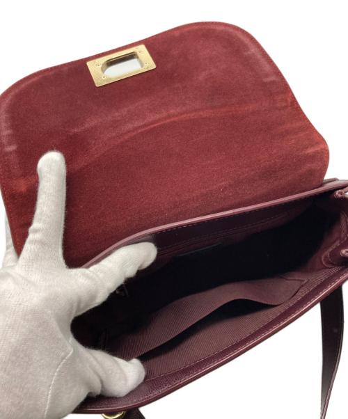 FURLA（フルラ）FURLA (フルラ) 1927 スモールクロスボディバッグ ボルドーの古着・服飾アイテム