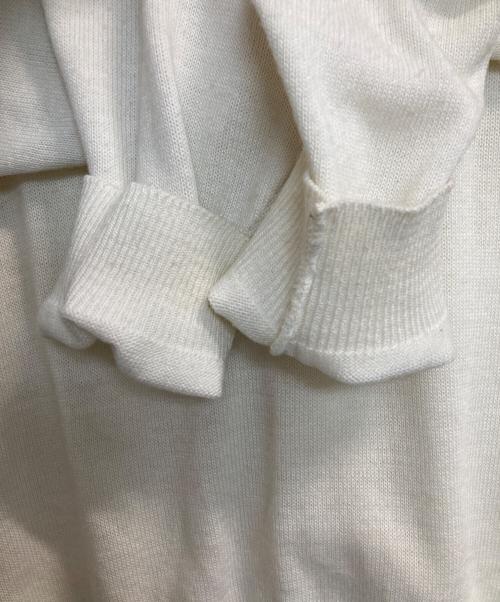 LACOSTE（ラコステ）LACOSTE (ラコステ) ニットカーディガン ホワイト サイズ:XLの古着・服飾アイテム