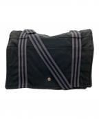 HERMESエルメス）の古着「フールトゥ サック バサスMM」｜ブラック×グレー