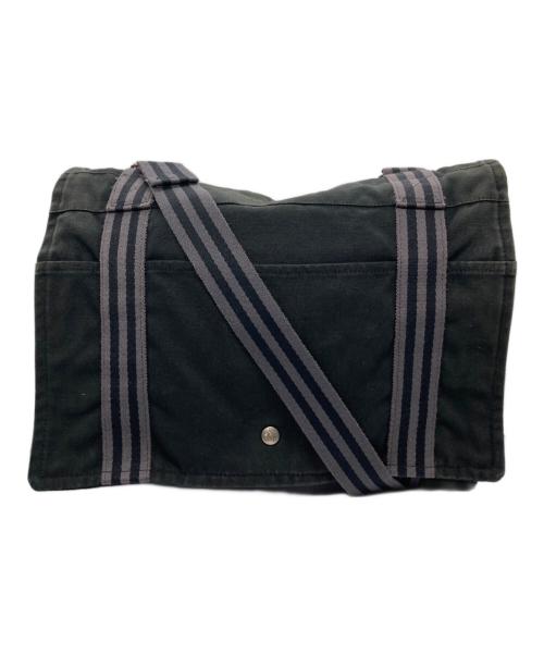 HERMES（エルメス）HERMES (エルメス) フールトゥ サック バサスMM ブラック×グレーの古着・服飾アイテム