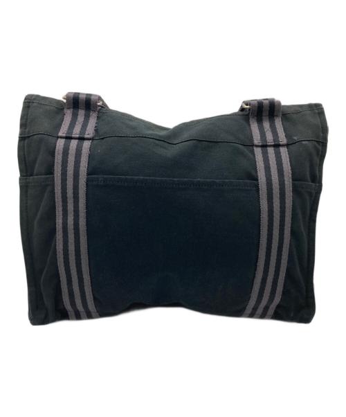 HERMES（エルメス）HERMES (エルメス) フールトゥ サック バサスMM ブラック×グレーの古着・服飾アイテム