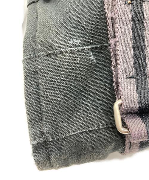 HERMES（エルメス）HERMES (エルメス) フールトゥ サック バサスMM ブラック×グレーの古着・服飾アイテム