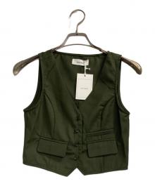 ACLENT（アクレント）の古着「ノースリーブセットアップ」｜グリーン