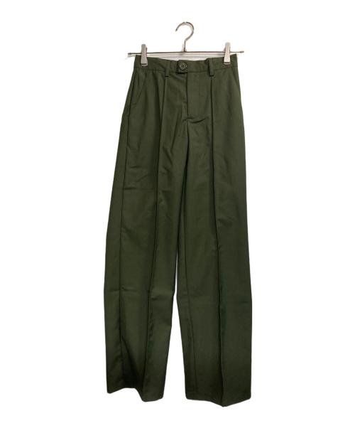 ACLENT（アクレント）ACLENT (アクレント) ノースリーブセットアップ グリーン サイズ:Ｆの古着・服飾アイテム