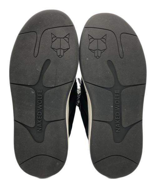 NAKED WOLFE（ネイキッドウルフ）NAKED WOLFE (ネイキッドウルフ) 厚底スニーカー ブラック サイズ:36の古着・服飾アイテム