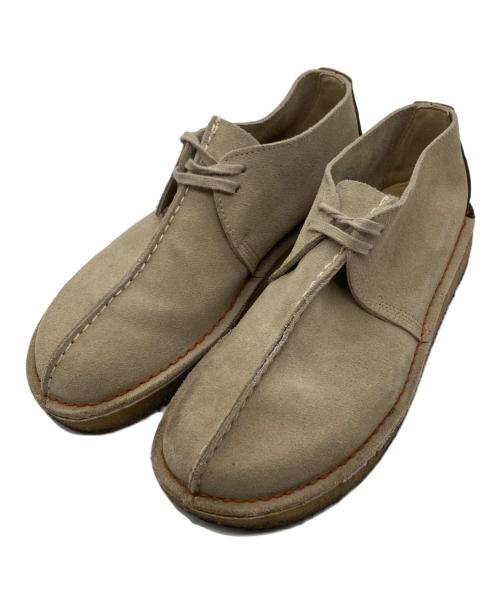 CLARKS（クラークス）CLARKS (クラークス) スウェードデザートトレック シューズ ベージュ サイズ:US 9 1/2の古着・服飾アイテム