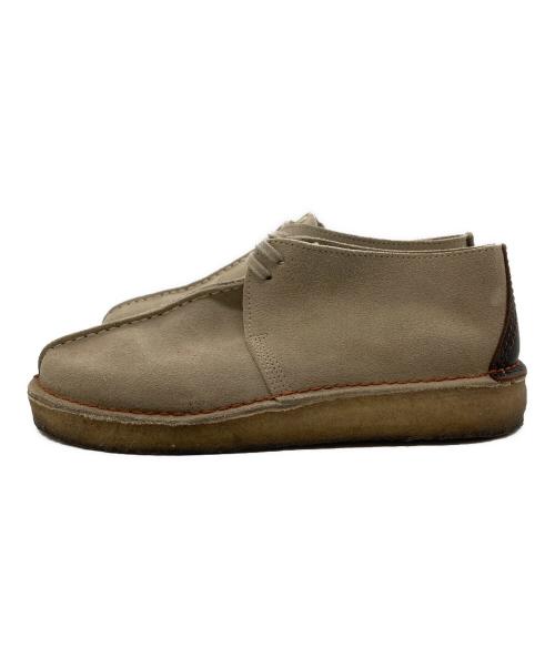 CLARKS（クラークス）CLARKS (クラークス) スウェードデザートトレック シューズ ベージュ サイズ:US 9 1/2の古着・服飾アイテム