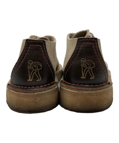 CLARKS（クラークス）CLARKS (クラークス) スウェードデザートトレック シューズ ベージュ サイズ:US 9 1/2の古着・服飾アイテム
