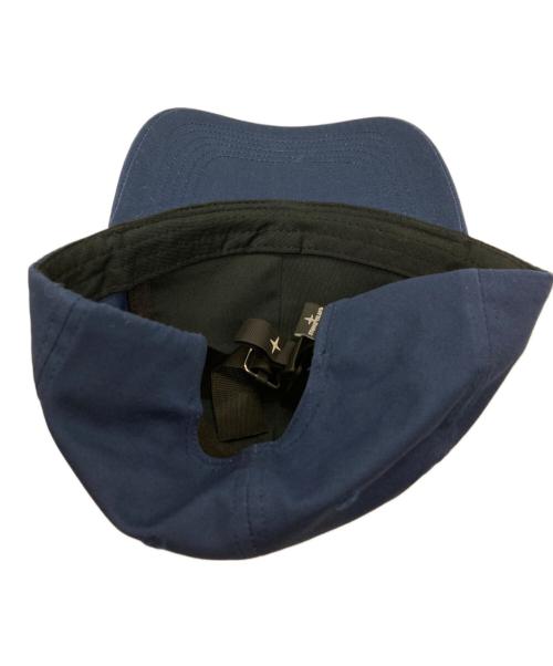 STONE ISLAND（ストーンアイランド）STONE ISLAND (ストーンアイランド) 6 Panel ロゴキャップ ネイビーの古着・服飾アイテム