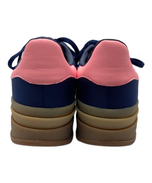 adidas（アディダス）adidas (アディダス) Gazelle Bold ピンク×ネイビー サイズ:25cmの古着・服飾アイテム