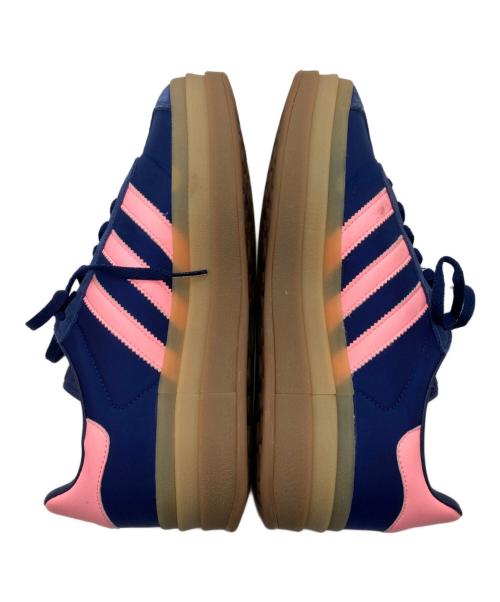 adidas（アディダス）adidas (アディダス) Gazelle Bold ピンク×ネイビー サイズ:25cmの古着・服飾アイテム