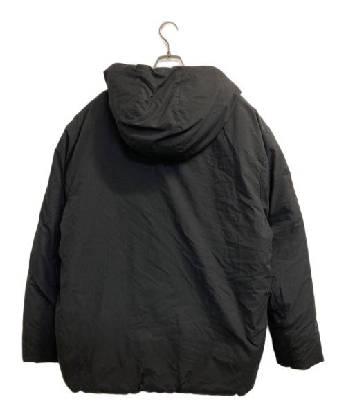 GAP（ギャップ）GAP (ギャップ) ワンポイントロゴ中綿ジャケット ブラック サイズ:Ｌの古着・服飾アイテム