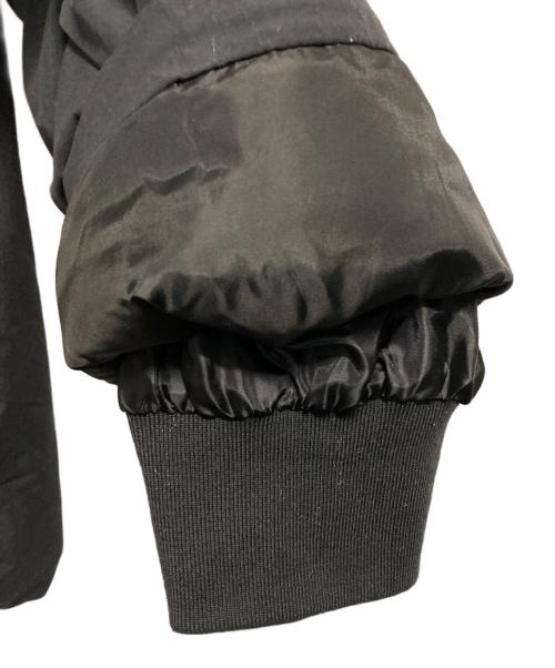GAP（ギャップ）GAP (ギャップ) ワンポイントロゴ中綿ジャケット ブラック サイズ:Ｌの古着・服飾アイテム