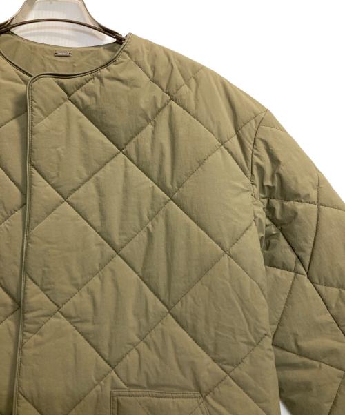 Mila Owen（ミラオーウェン）Mila Owen (ミラオーウェン) キルティングロングコート グリーン サイズ:０の古着・服飾アイテム