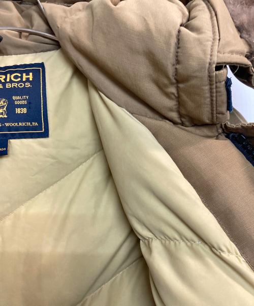 WOOLRICH（ウールリッチ）WOOLRICH (ウールリッチ) ARCTIC PARKA  60/40クロスダウンジャケット カーキ サイズ:Sの古着・服飾アイテム