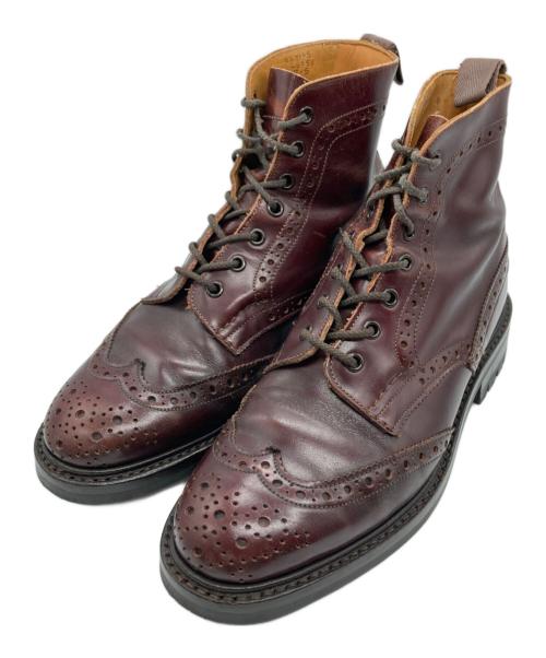 Tricker's（トリッカーズ）Tricker's (トリッカーズ) MALTON / モールトンウィングチップカントリーブーツ ブラウン サイズ:7.5の古着・服飾アイテム