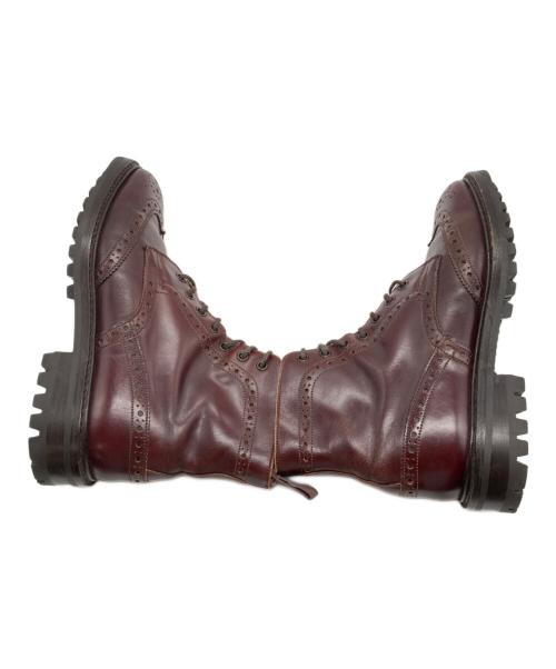 Tricker's（トリッカーズ）Tricker's (トリッカーズ) MALTON / モールトンウィングチップカントリーブーツ ブラウン サイズ:7.5の古着・服飾アイテム