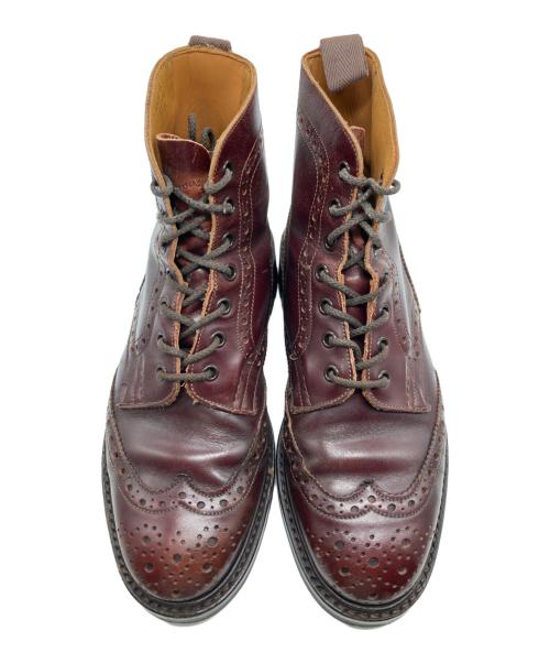 Tricker's（トリッカーズ）Tricker's (トリッカーズ) MALTON / モールトンウィングチップカントリーブーツ ブラウン サイズ:7.5の古着・服飾アイテム