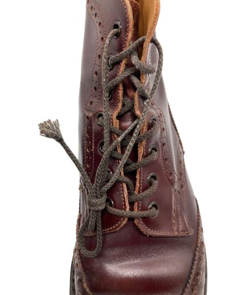 Tricker's（トリッカーズ）Tricker's (トリッカーズ) MALTON / モールトンウィングチップカントリーブーツ ブラウン サイズ:7.5の古着・服飾アイテム
