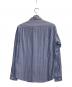 BEAUTY&YOUTH (ビューティーアンドユース) クイック ストレッチ ストライプ レギュラー シャツ ブルー×ホワイト サイズ:Ｌ：4000円
