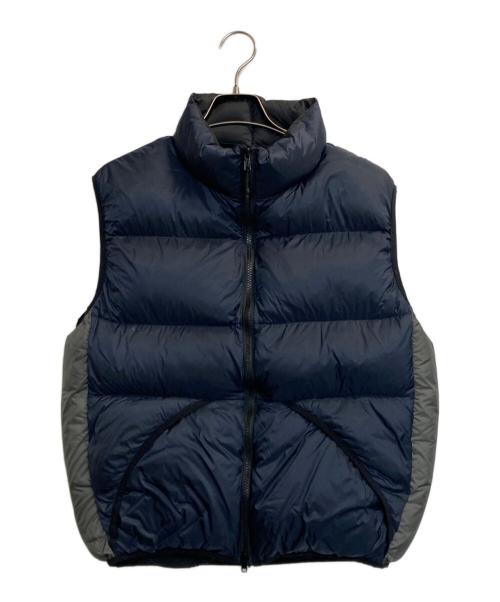 TAION（タイオン）TAION (タイオン) ダウンベスト ネイビー サイズ:記載なしの古着・服飾アイテム