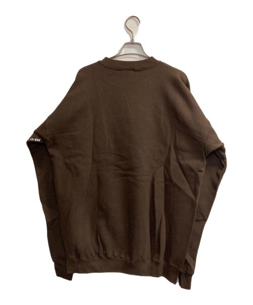 VOLCOM（ボルコム）VOLCOM (ボルコム) 初期タグクルーネックロゴスウェット ブラウン サイズ:LLの古着・服飾アイテム