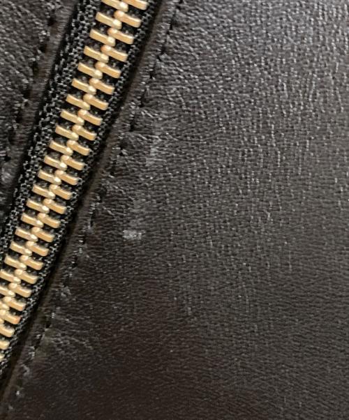 STUDIOUS（ステュディオス）STUDIOUS (ステュディオス) シングルライダースジャケット ブラック サイズ:1の古着・服飾アイテム