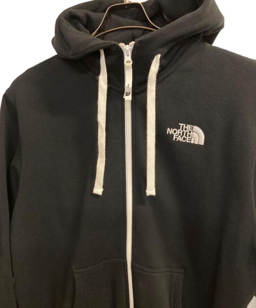 THE NORTH FACE（ザ ノース フェイス）THE NORTH FACE (ザ ノース フェイス) Rearview FullZip Hoodie / リアビューフルジップフーディ ブラック サイズ:Lの古着・服飾アイテム