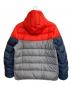 NIKE (ナイキ) Down D Hooded Jacket グレー×レッド サイズ:XL：5000円