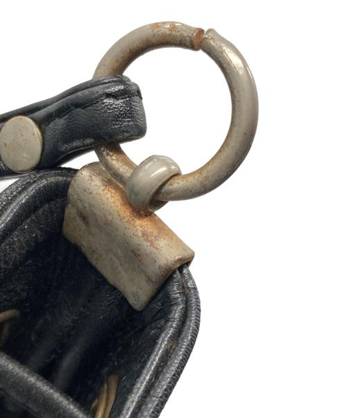 MCM（エムシーエム）MCM (エムシーエム) ヴィセトス柄巾着バッグ ブラックの古着・服飾アイテム