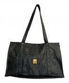 MCMエムシーエム）の古着「ヴィセトス柄トートバッグ」｜ブラック