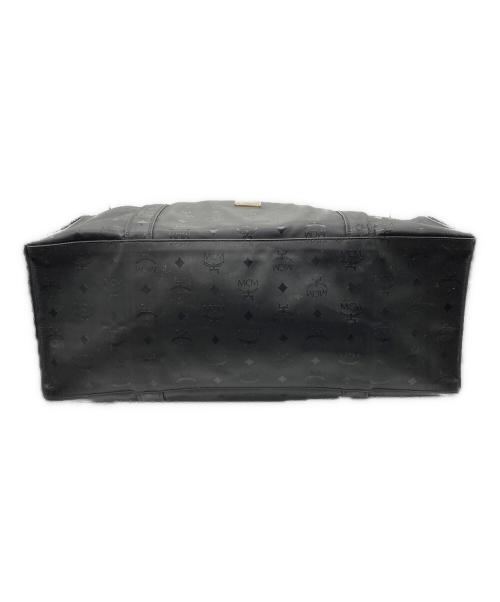 MCM（エムシーエム）MCM (エムシーエム) ヴィセトス柄トートバッグ ブラックの古着・服飾アイテム