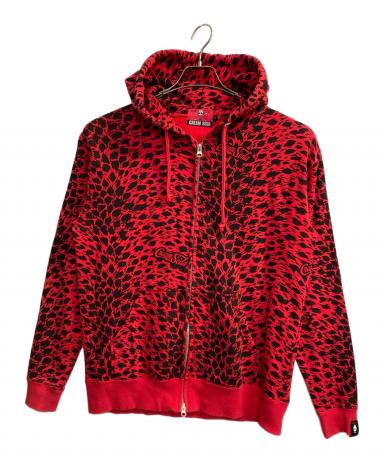 中古・古着通販】CREAM SODA (クリームソーダ) レオパード柄ジップ