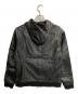 LIUGOO LEATHERS (リューグーレザーズ) フード付ラムレザージャケット ブラック サイズ:M：6000円