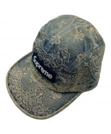 SUPREME（シュプリーム）の古着「25SS Bandana Jacquard Denim Camp Cap」｜インディゴ
