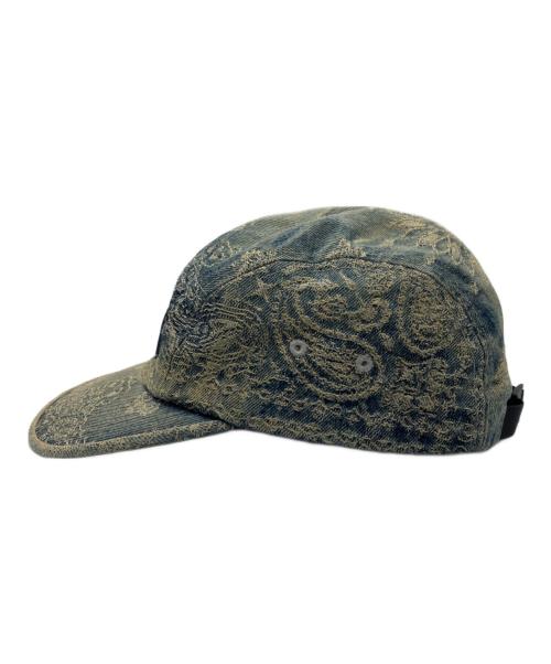 SUPREME（シュプリーム）SUPREME (シュプリーム) 25SS Bandana Jacquard Denim Camp Cap インディゴの古着・服飾アイテム