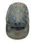 中古・古着 SUPREME (シュプリーム) 25SS Bandana Jacquard Denim Camp Cap インディゴ：8000円